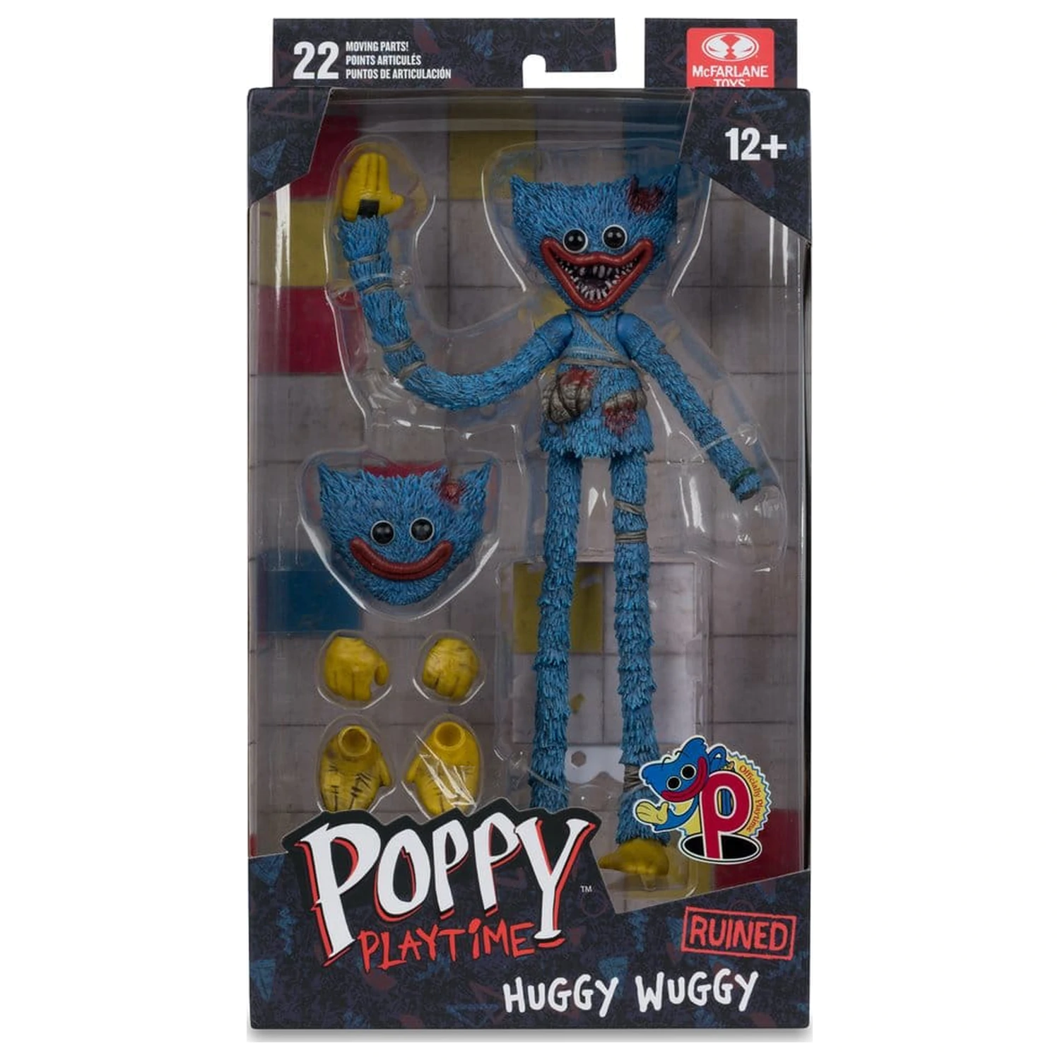 Poppy Playtime Action Figure Huggy Wuggy Ruined 19 cm product photo