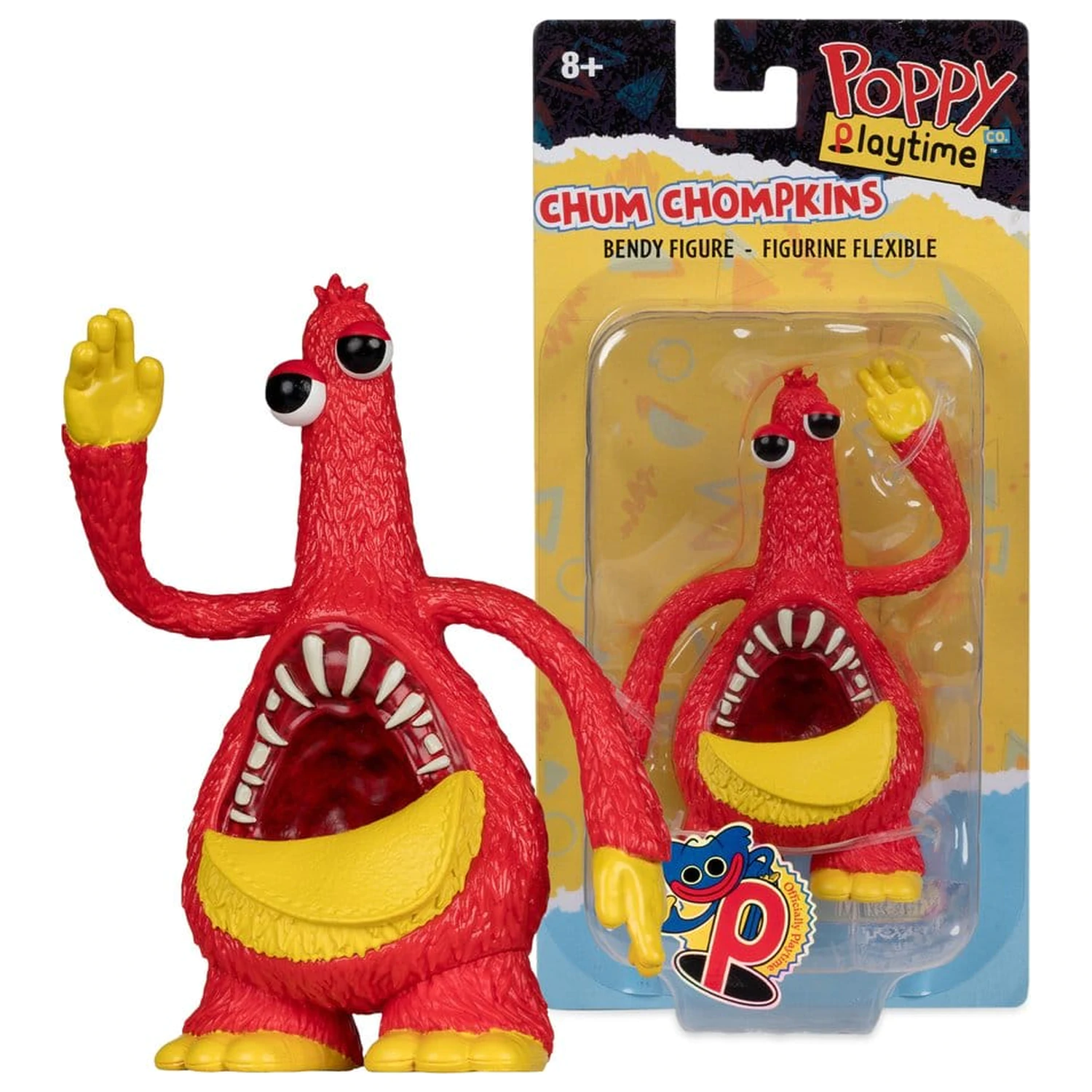 Poppy Playtime Bendables Action Figure Chum Chompkins 11 cm product photo
