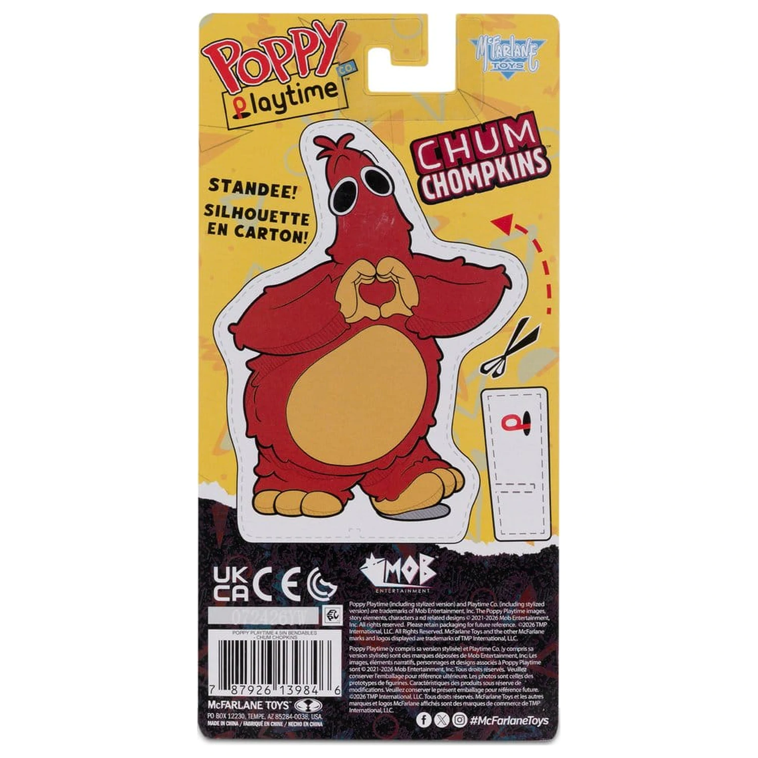 Poppy Playtime Bendables Action Figure Chum Chompkins 11 cm product photo