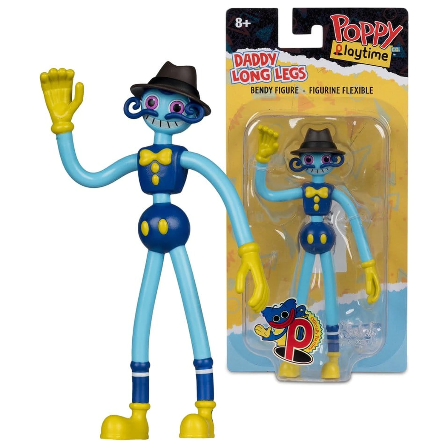 Poppy Playtime Bendables Action Figure Daddy Long Legs 11 cm product photo