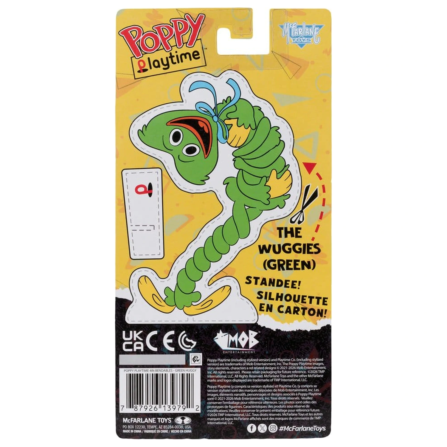 Poppy Playtime Bendables Bendable Figure Green Huggy Wuggy 11 cm  product photo