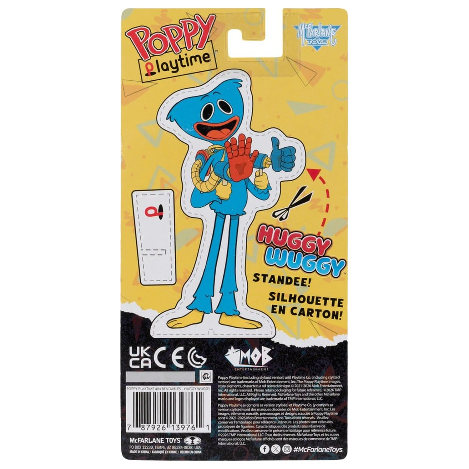 Poppy Playtime Bendables Bendable Figure Huggy Wuggy 11 cm  product photo