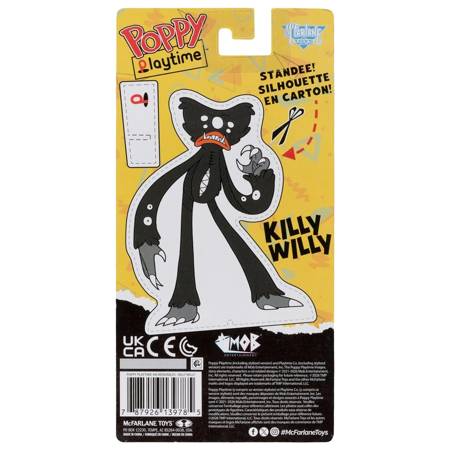 Poppy Playtime Bendables Bendable Figure Killy Willy 11 cm  product photo