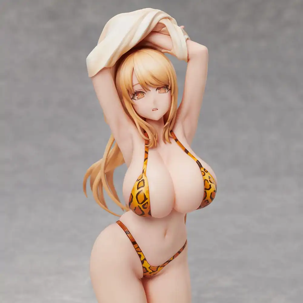 POPQN Illustration PVC Statue Leopard print Swimsuit 21 cm product photo