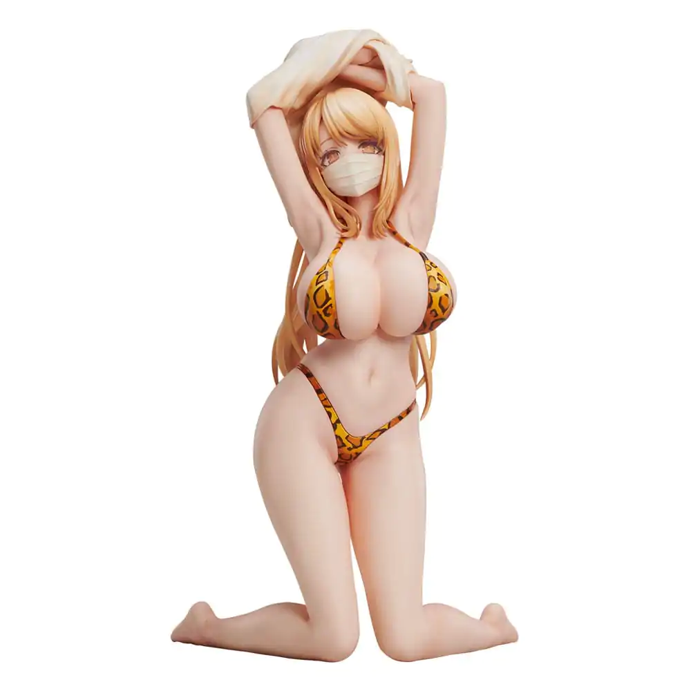 POPQN Illustration PVC Statue Leopard print Swimsuit 21 cm product photo
