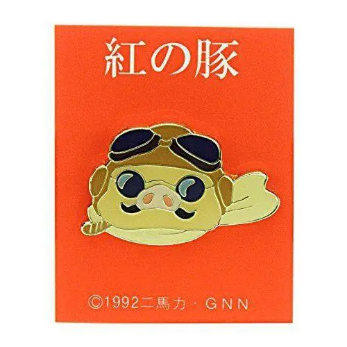 Porco Rosso Pin Badge Porco Rosso Face product photo