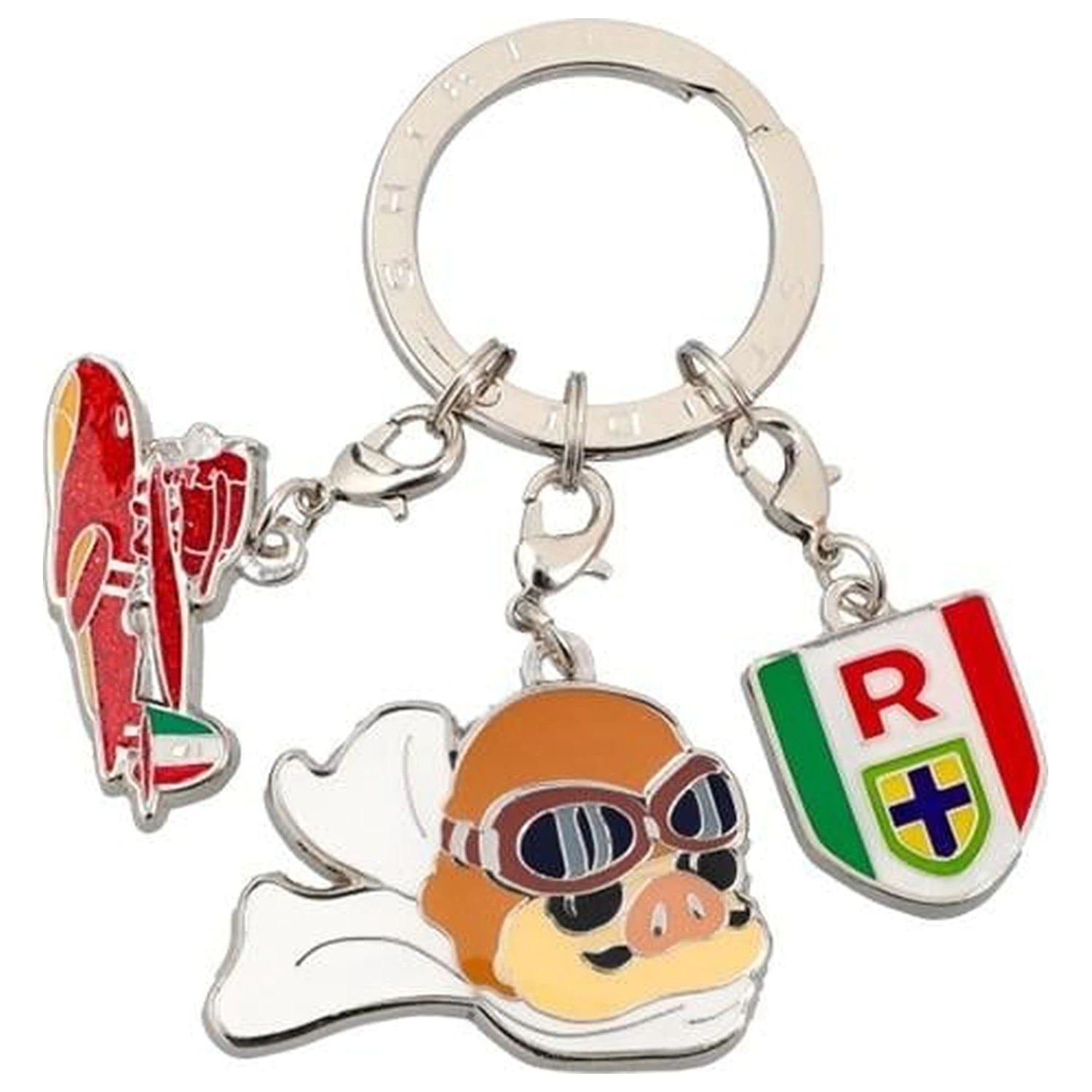 Porco Rosso Marco Metal Keychain product photo