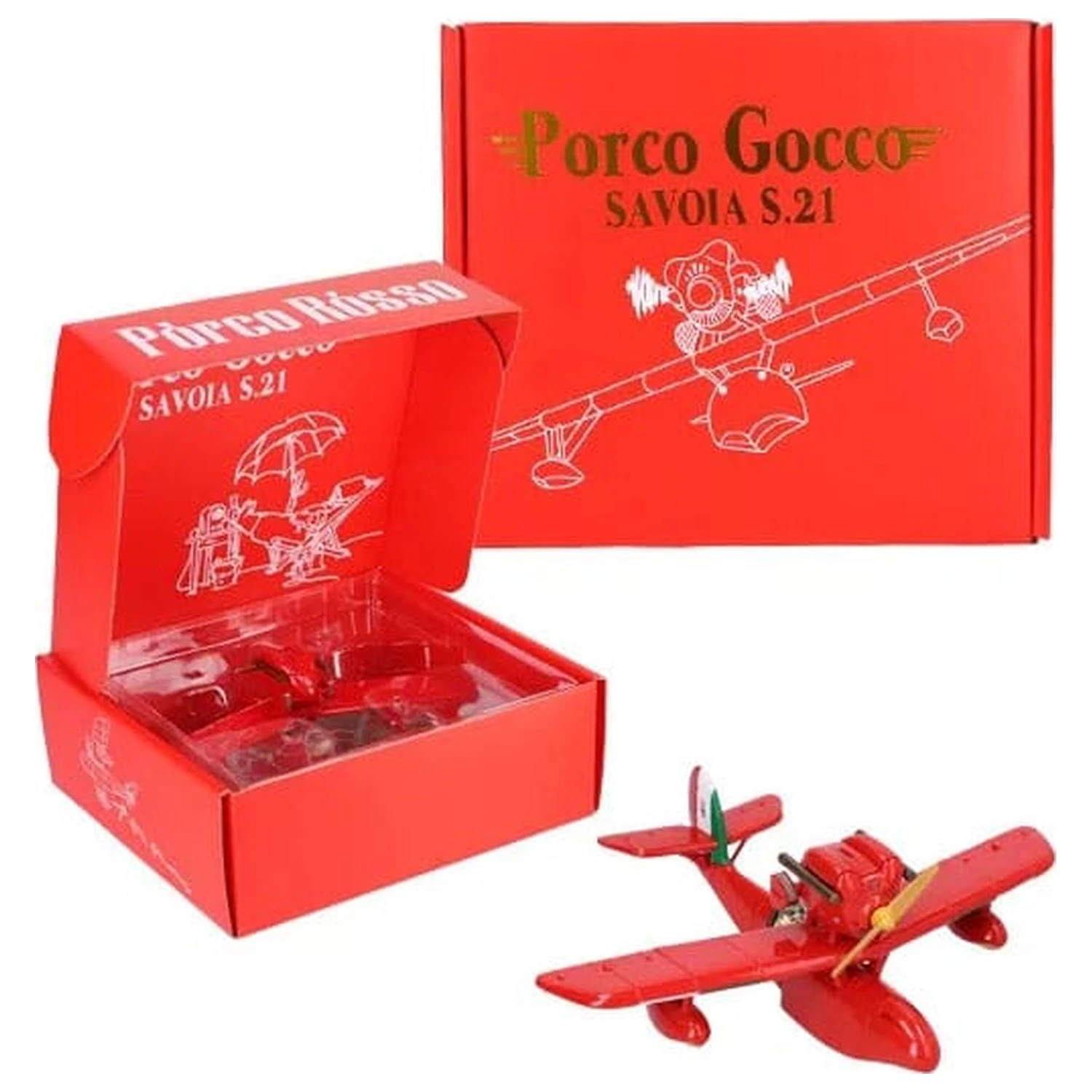 Porco Rosso Vehicle with sound Marco & Savoia 21 cm product photo