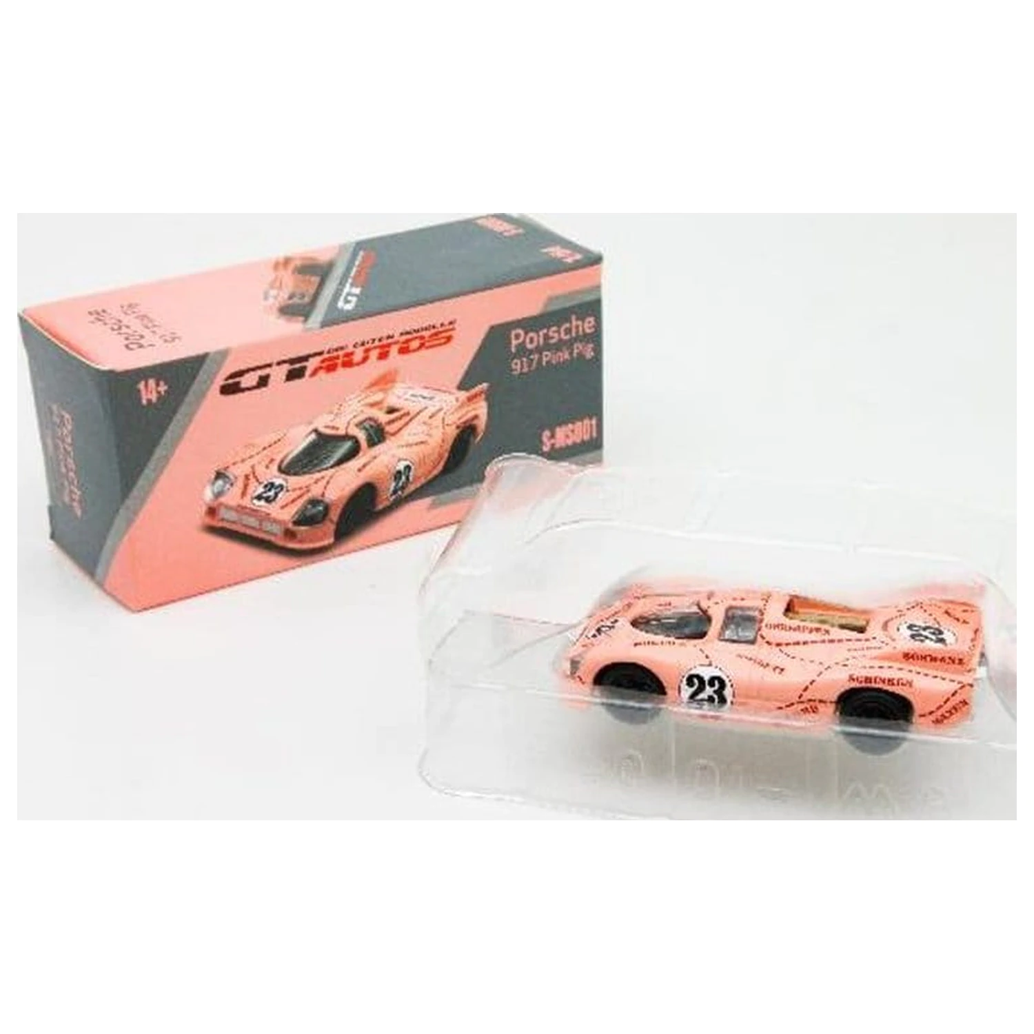 Porsche Diecast 1/64 Model 917/20 Pink Pig 7 cm product photo