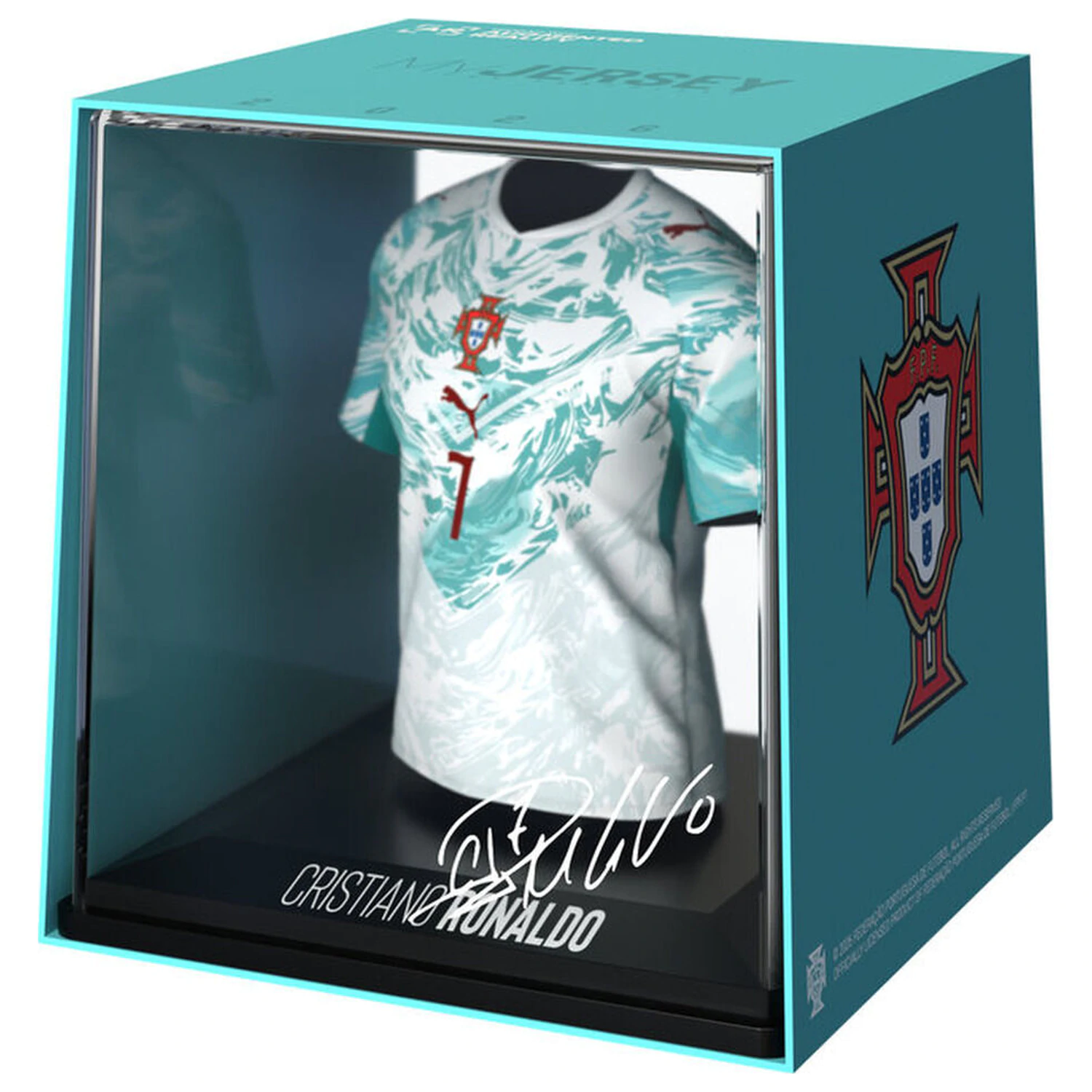 Portugal Cristiano Ronaldo mini t-shirt figure product photo
