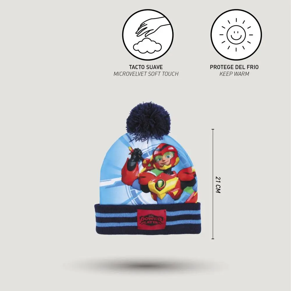 Power Players set hat gloves product photo