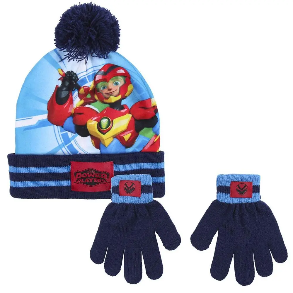 Power Players set hat gloves product photo