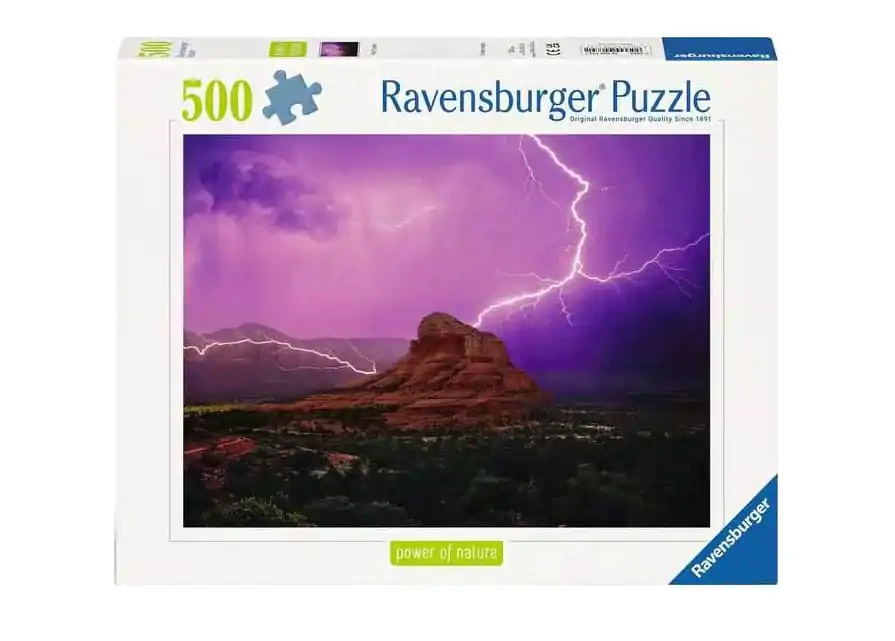 Power of Nature Puzzle Pink Thunderstorm Mood (500 pieces) product photo