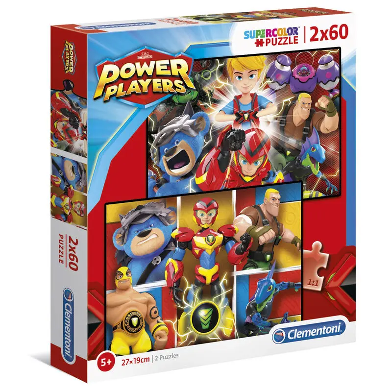 Power Players puzzle 2x60pcs product photo