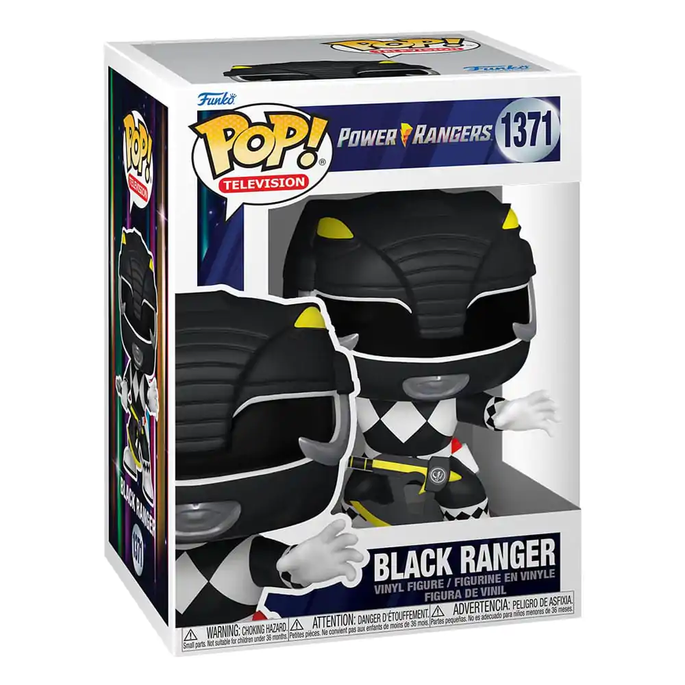 Power Rangers 30th POP! TV Vinyl Figure Black Ranger 9 cm termékfotó