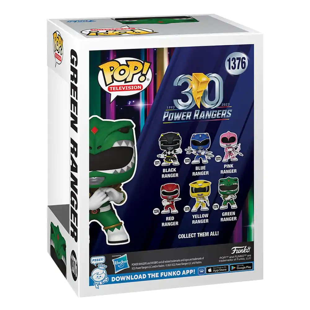 Power Rangers 30th POP! TV Vinyl Figure Green Ranger 9 cm product photo