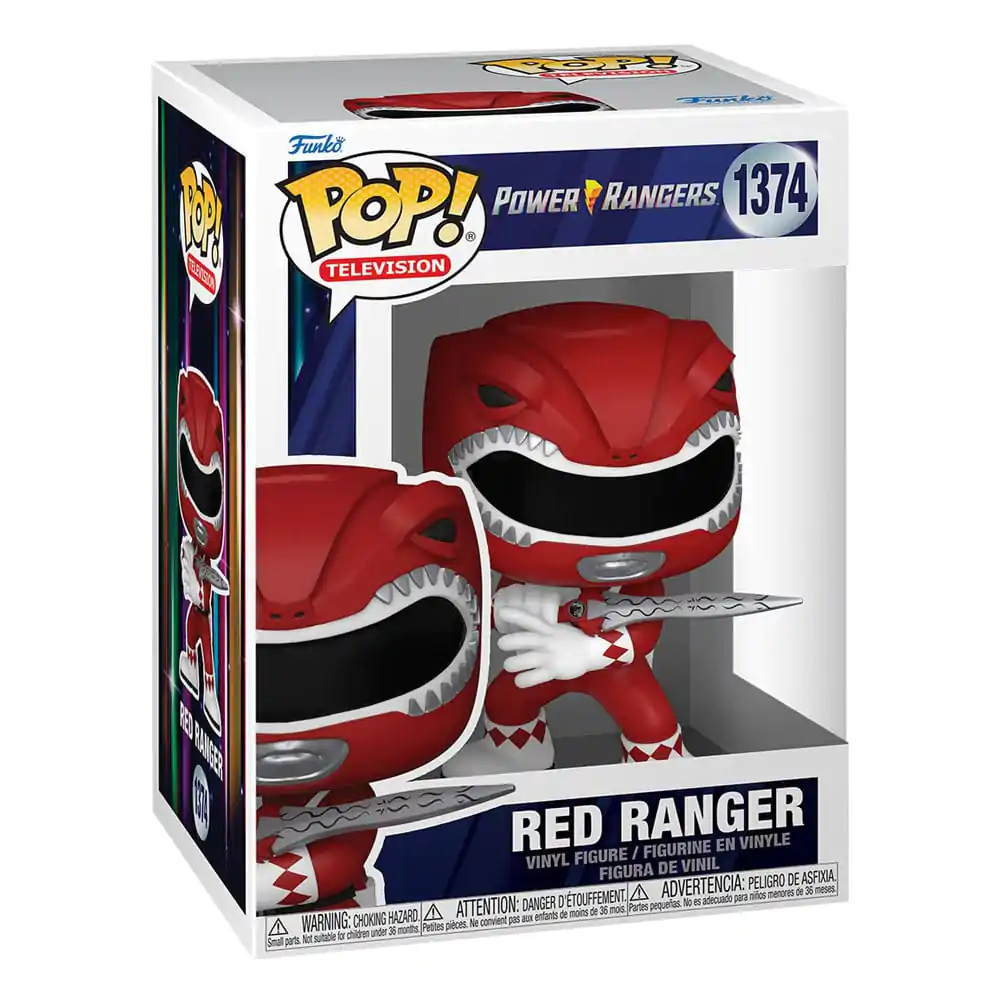 Power Rangers 30th POP! TV Vinyl Figure Red Ranger 9 cm product photo