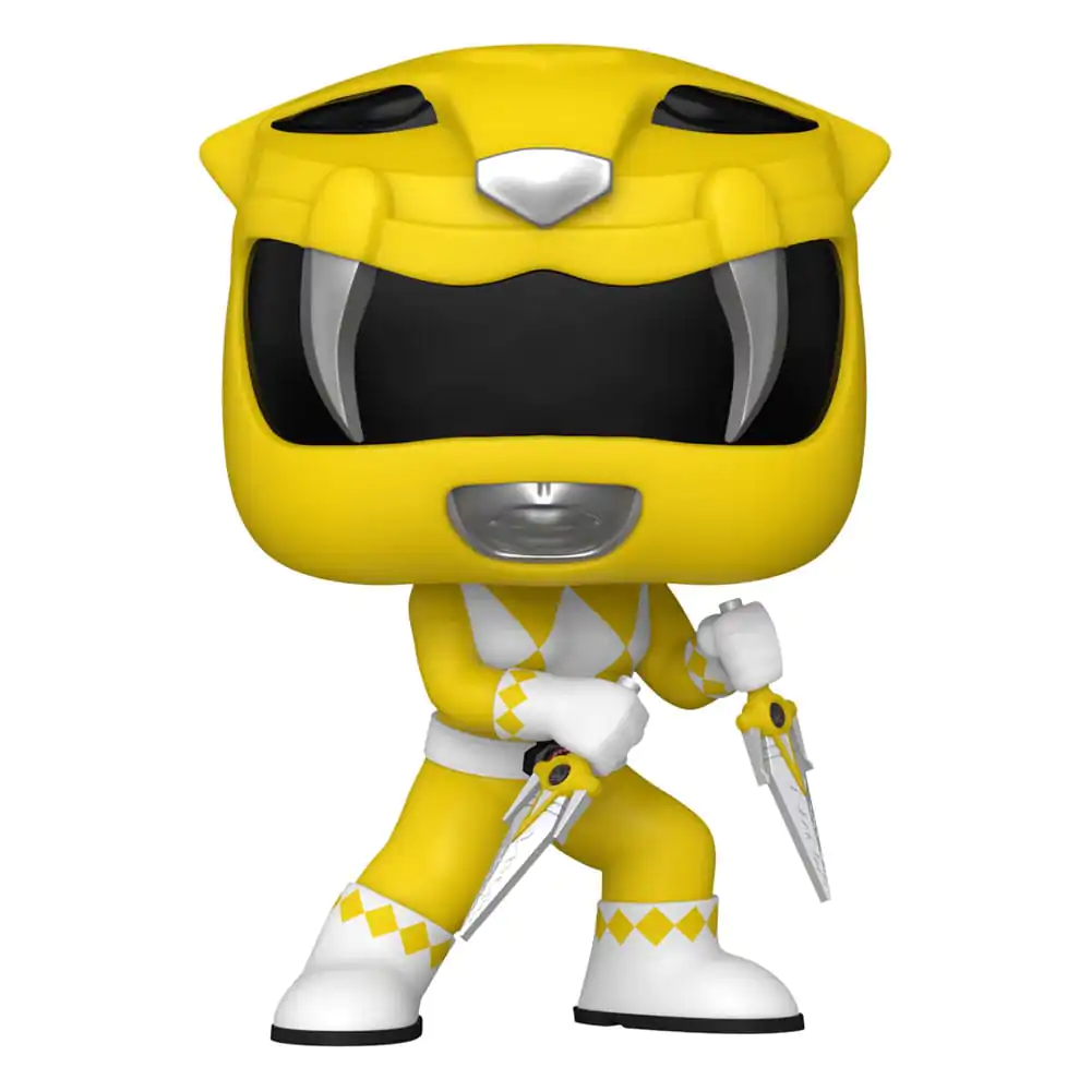 Power Rangers 30th POP! TV Vinyl Figure Yellow Ranger 9 cm product photo