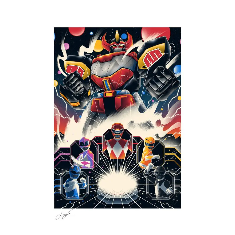 Power Rangers Art Print Mighty Morphin Power Rangers! 46 x 61 cm - unframed product photo