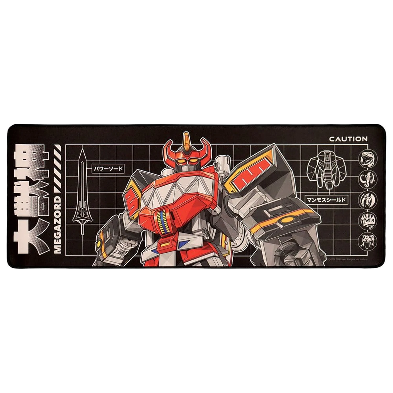 Power Rangers Desk Pad & Coaster Set product photo