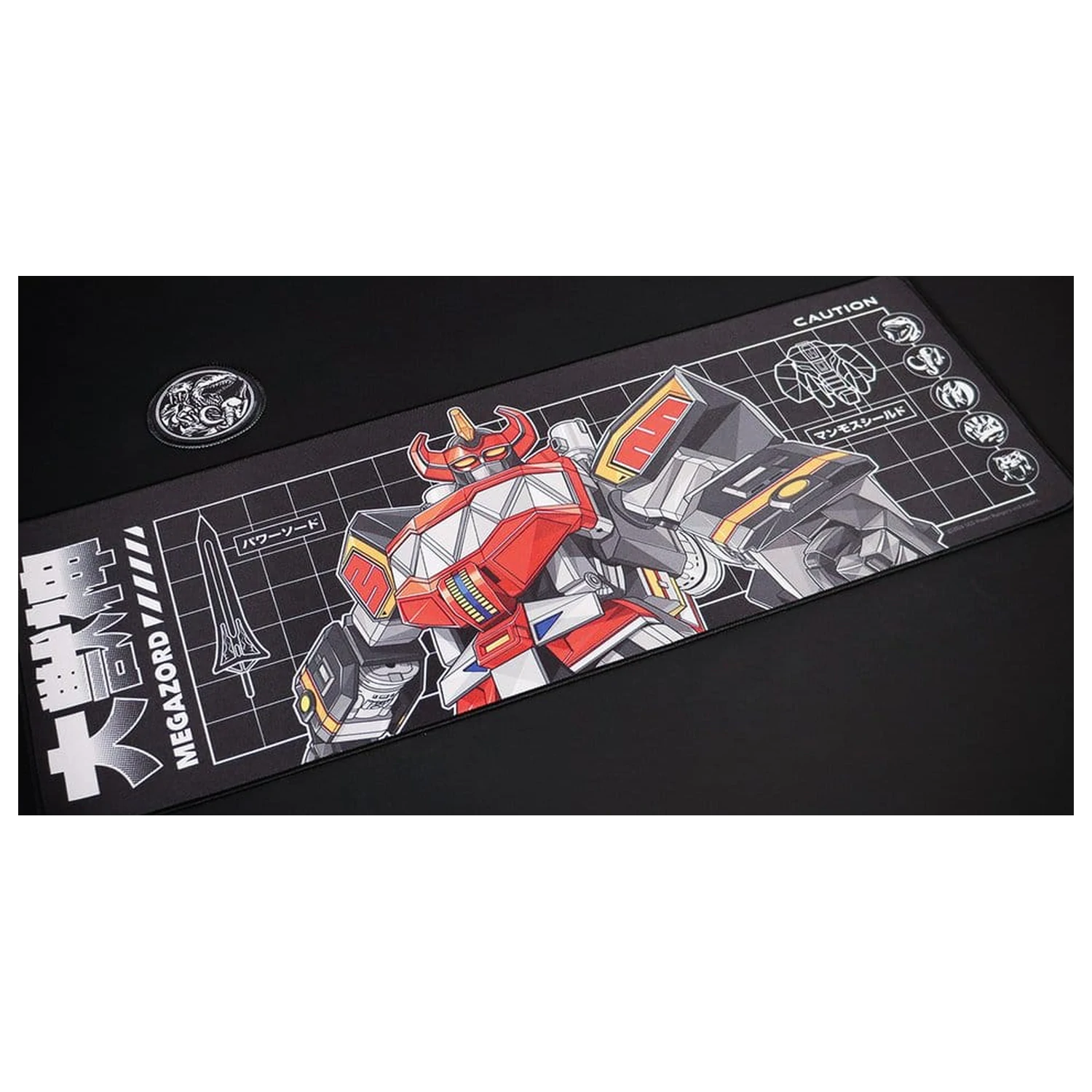 Power Rangers Desk Pad & Coaster Set product photo