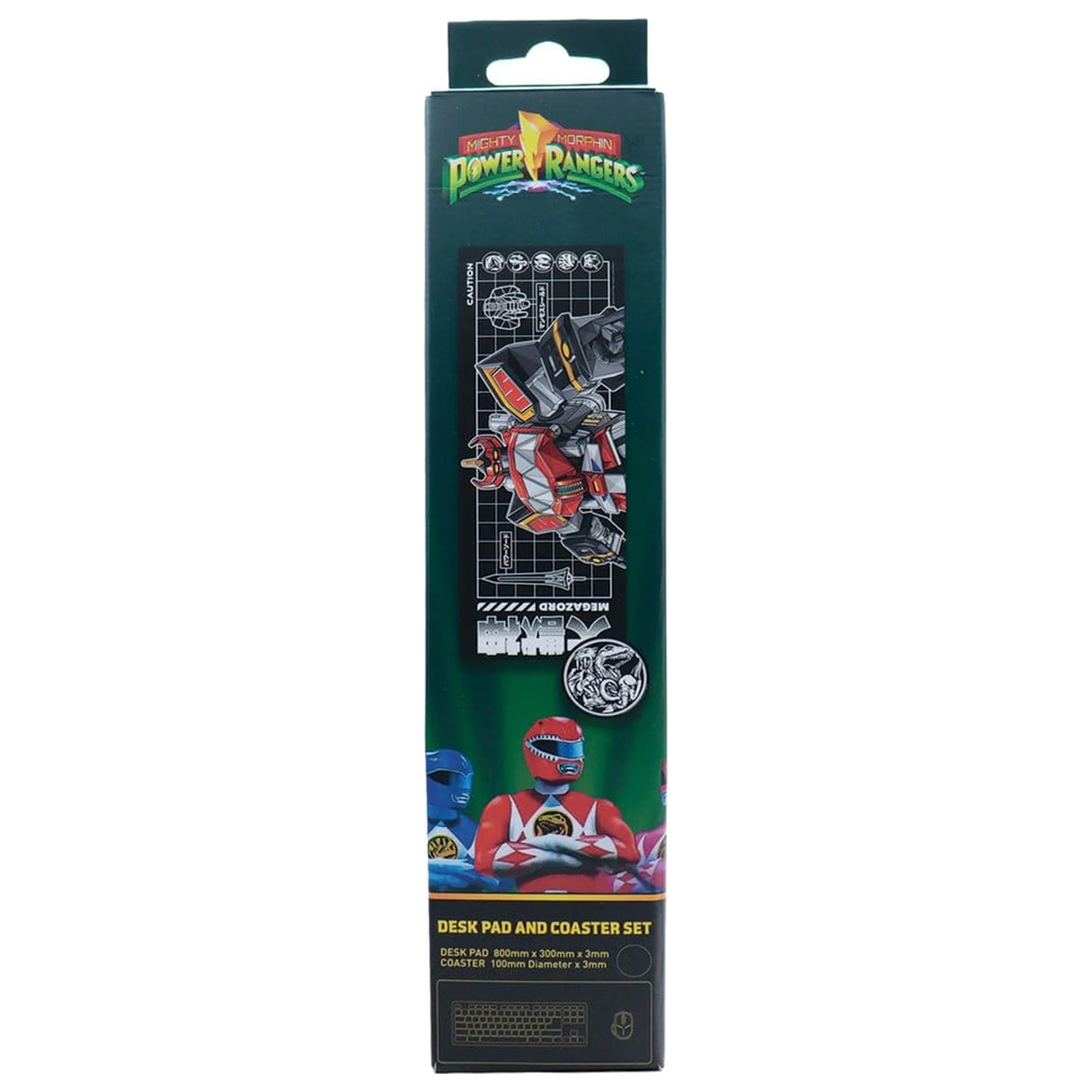 Power Rangers Desk Pad & Coaster Set product photo