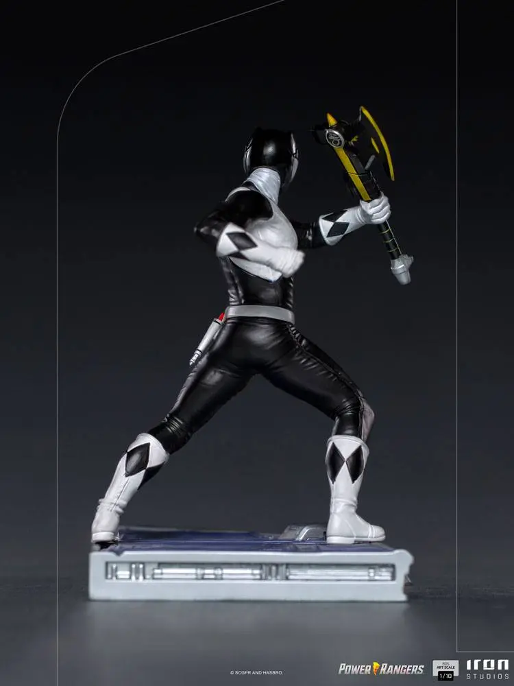 Power Rangers BDS Art Scale Statue 1/10 Black Ranger 17 cm product photo