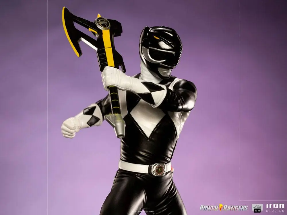 Power Rangers BDS Art Scale Statue 1/10 Black Ranger 17 cm product photo