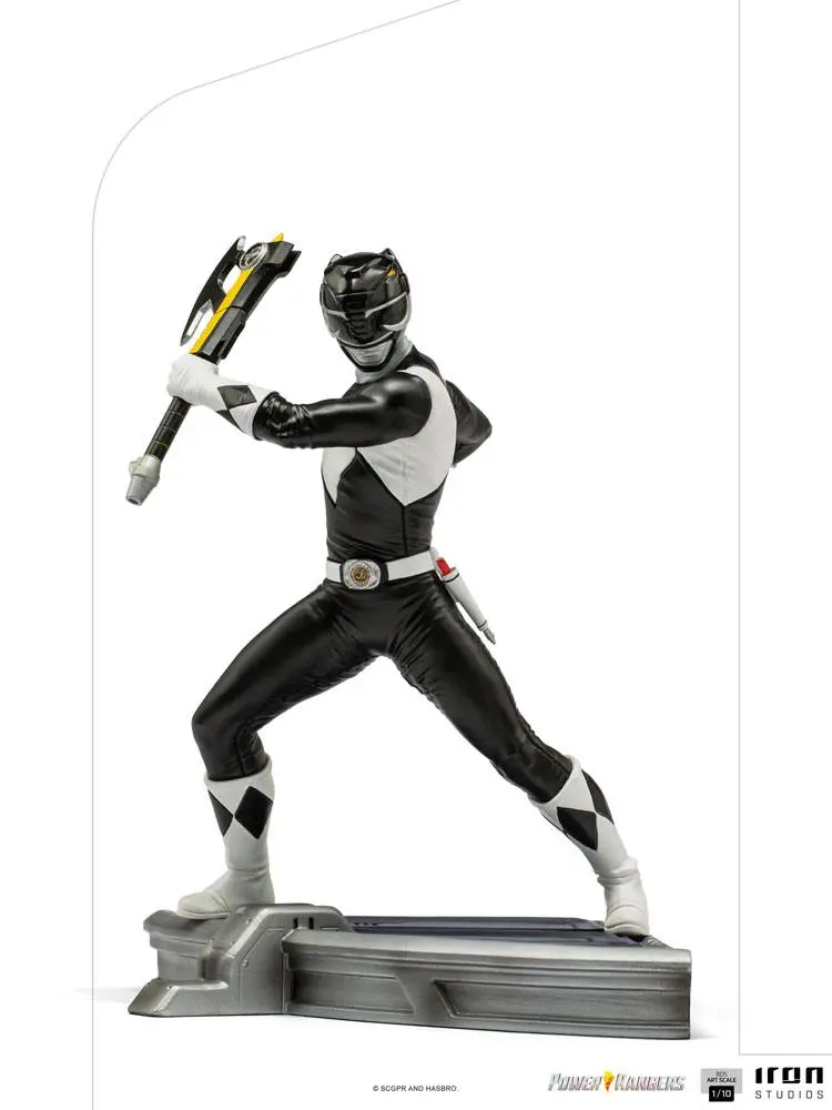 Power Rangers BDS Art Scale Statue 1/10 Black Ranger 17 cm product photo