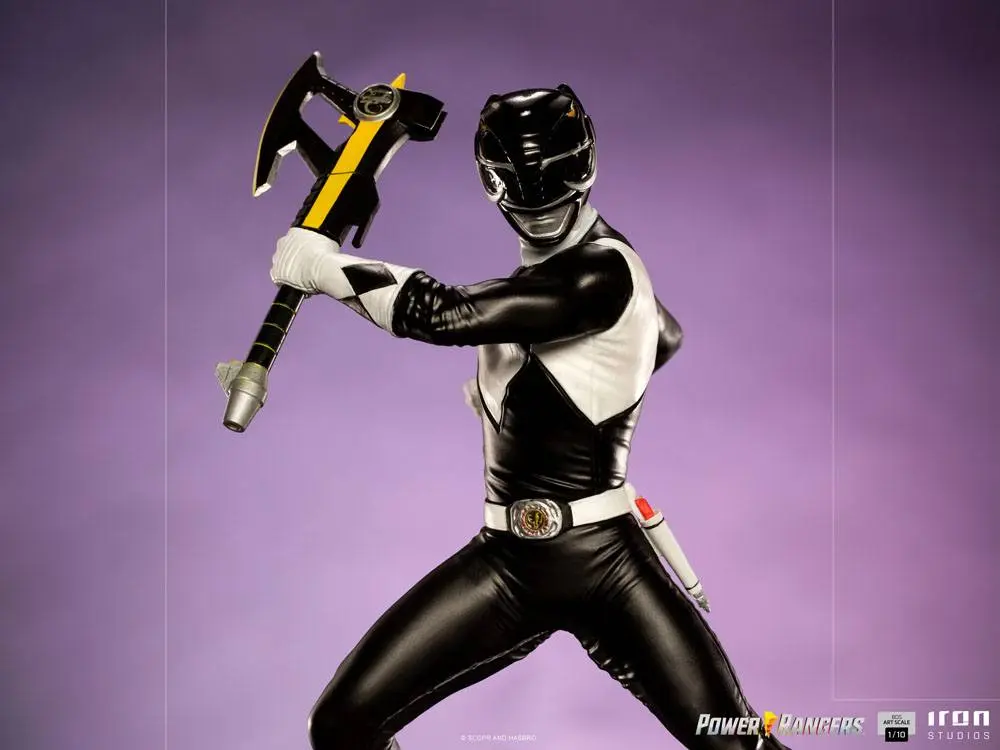 Power Rangers BDS Art Scale Statue 1/10 Black Ranger 17 cm product photo