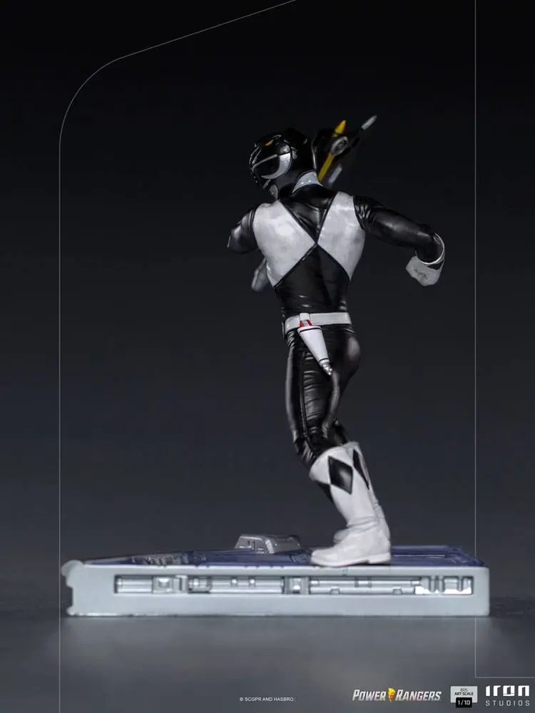 Power Rangers BDS Art Scale Statue 1/10 Black Ranger 17 cm product photo