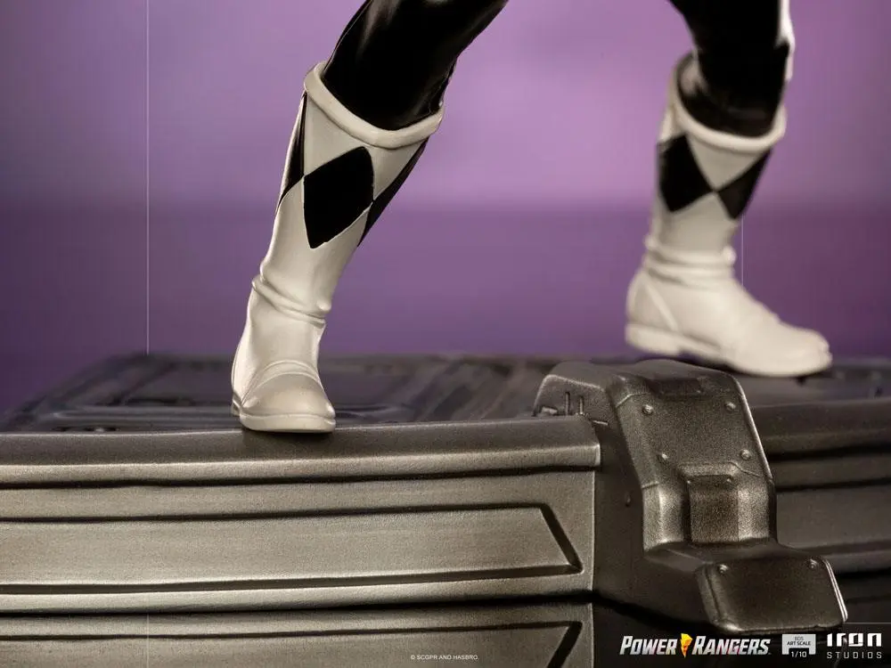 Power Rangers BDS Art Scale Statue 1/10 Black Ranger 17 cm product photo