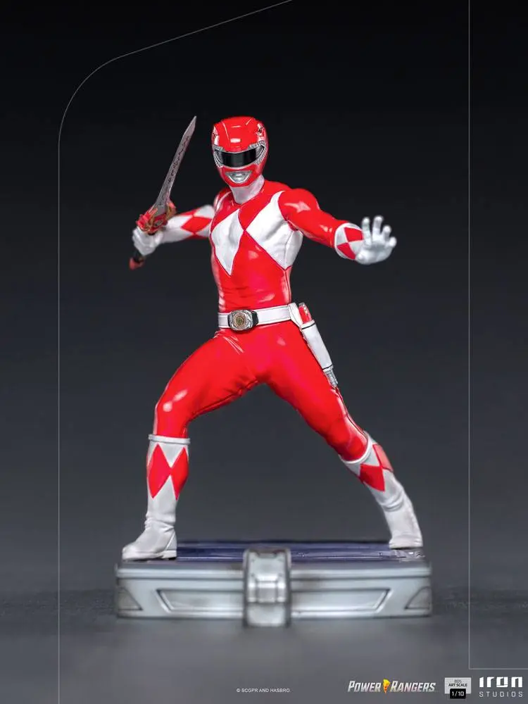 Power Rangers BDS Art Scale Statue 1/10 Red Ranger 17 cm product photo