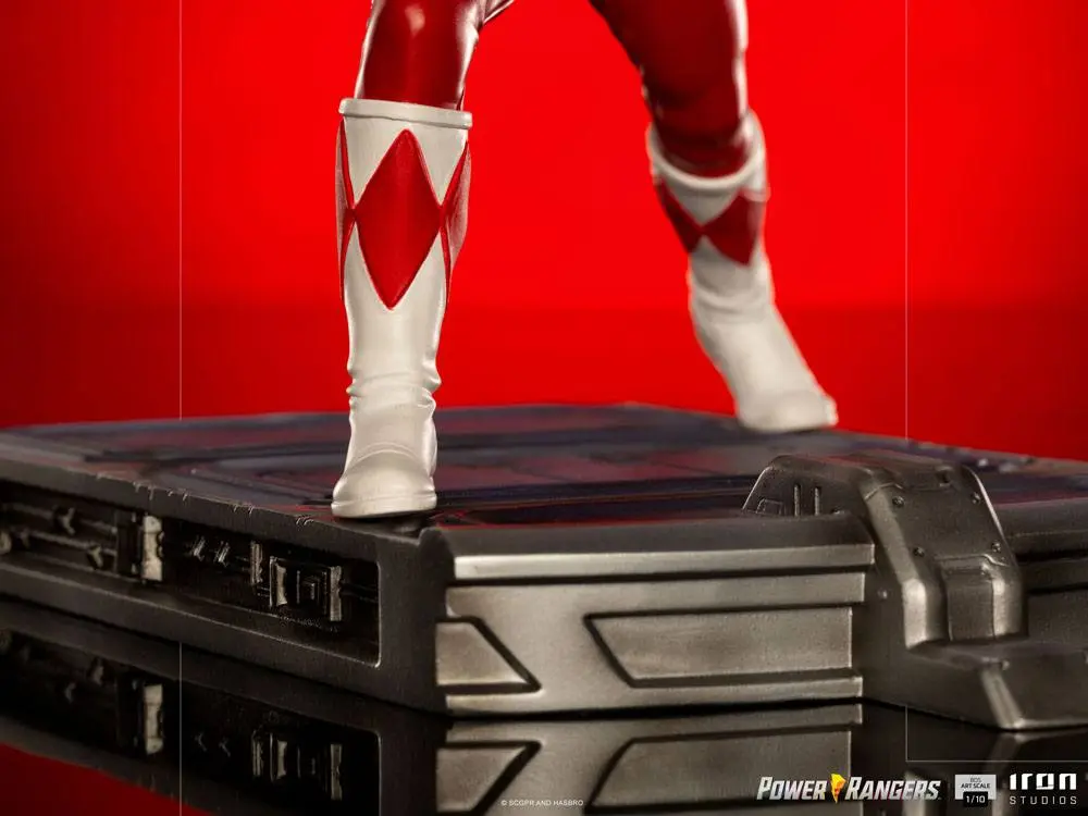 Power Rangers BDS Art Scale Statue 1/10 Red Ranger 17 cm product photo