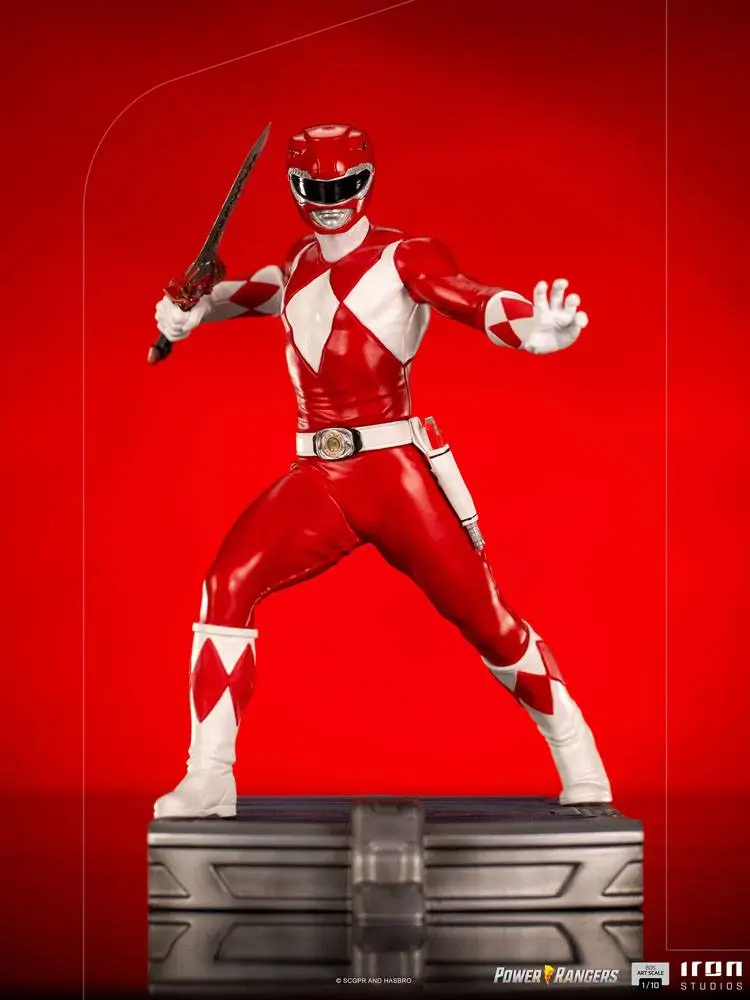 Power Rangers BDS Art Scale Statue 1/10 Red Ranger 17 cm product photo