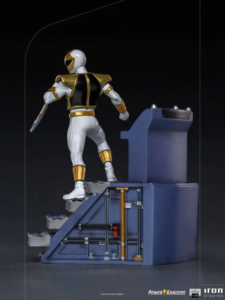 Power Rangers BDS Art Scale Statue 1/10 White Ranger 22 cm product photo