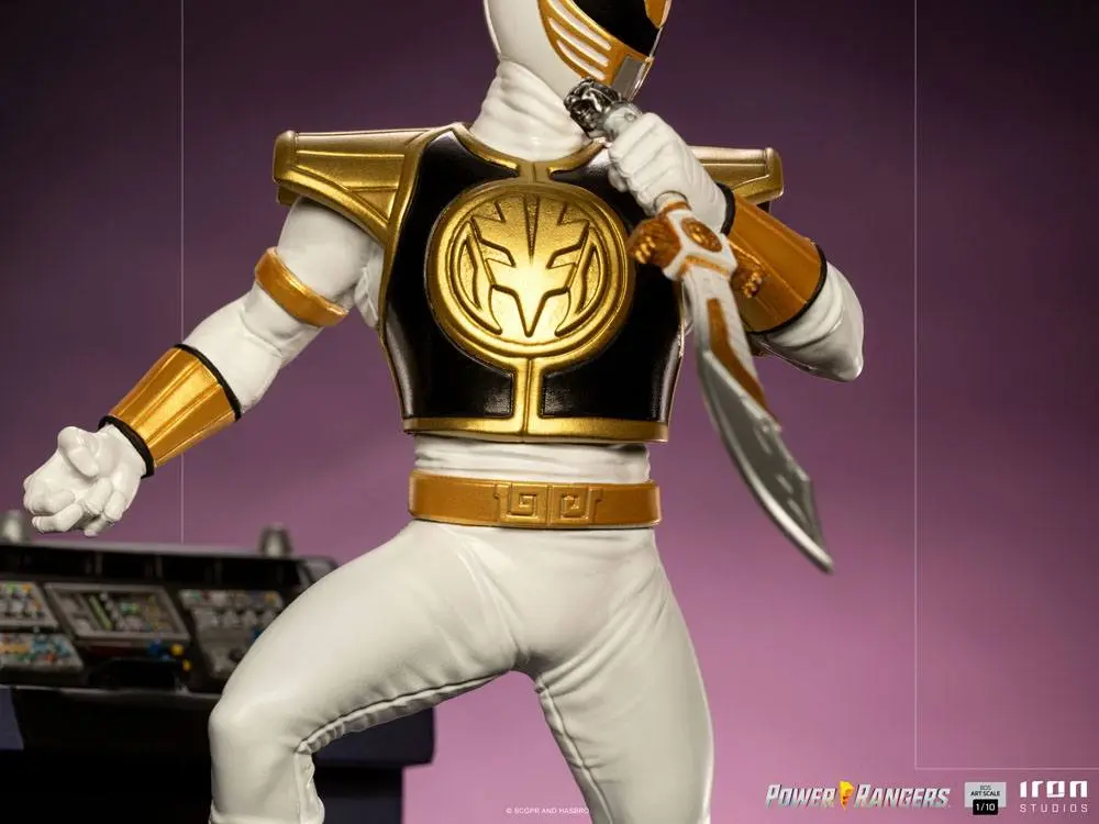 Power Rangers BDS Art Scale Statue 1/10 White Ranger 22 cm product photo