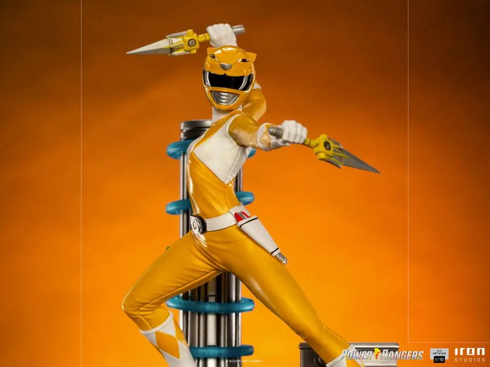 Power Rangers BDS Art Scale Statue 1/10 Yellow Ranger 19 cm product photo