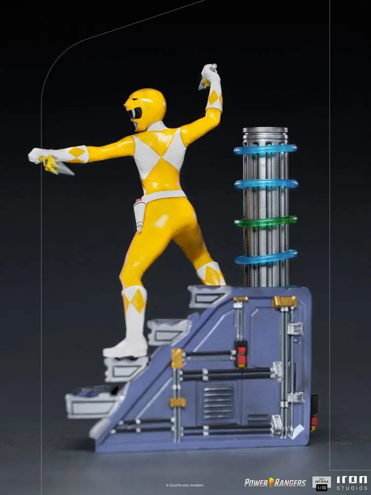 Power Rangers BDS Art Scale Statue 1/10 Yellow Ranger 19 cm product photo