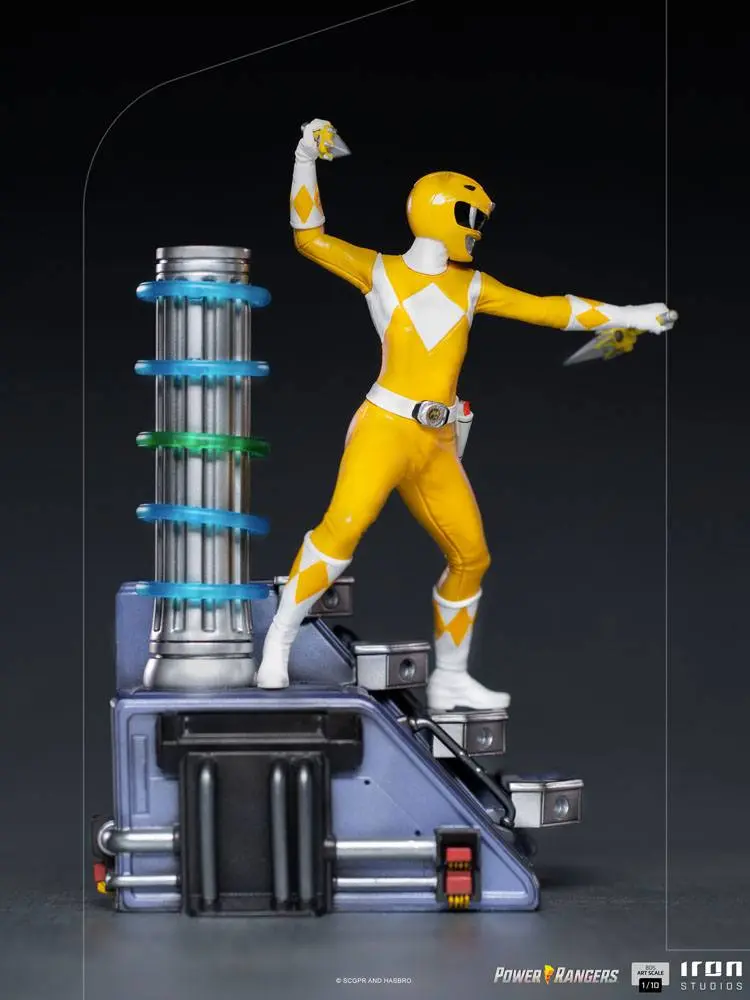 Power Rangers BDS Art Scale Statue 1/10 Yellow Ranger 19 cm product photo