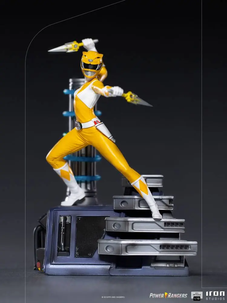 Power Rangers BDS Art Scale Statue 1/10 Yellow Ranger 19 cm product photo