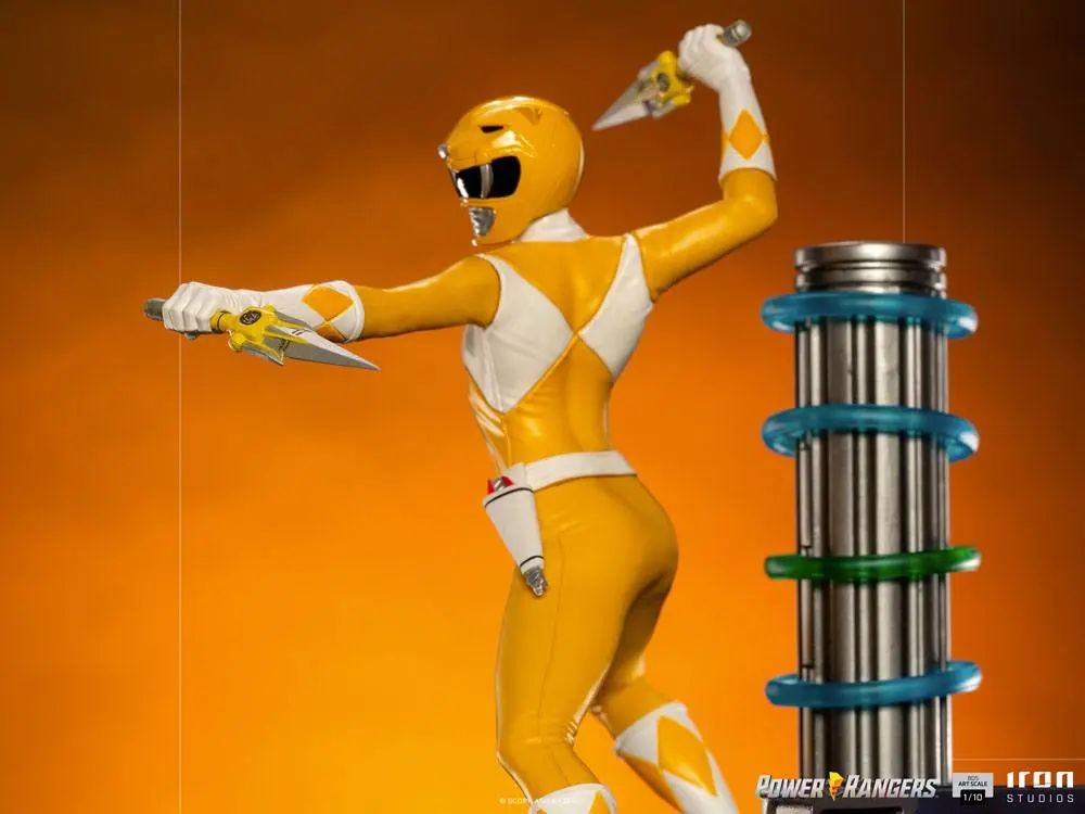 Power Rangers BDS Art Scale Statue 1/10 Yellow Ranger 19 cm product photo
