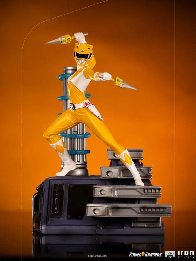 Power Rangers BDS Art Scale Statue 1/10 Yellow Ranger 19 cm product photo