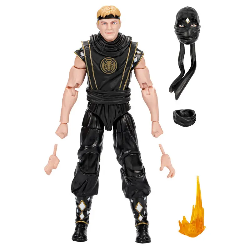 Power Rangers x Cobra Kai Lightning Collection Action Figure Morphed Johnny Lawrence Black Boar Ranger 15 cm product photo
