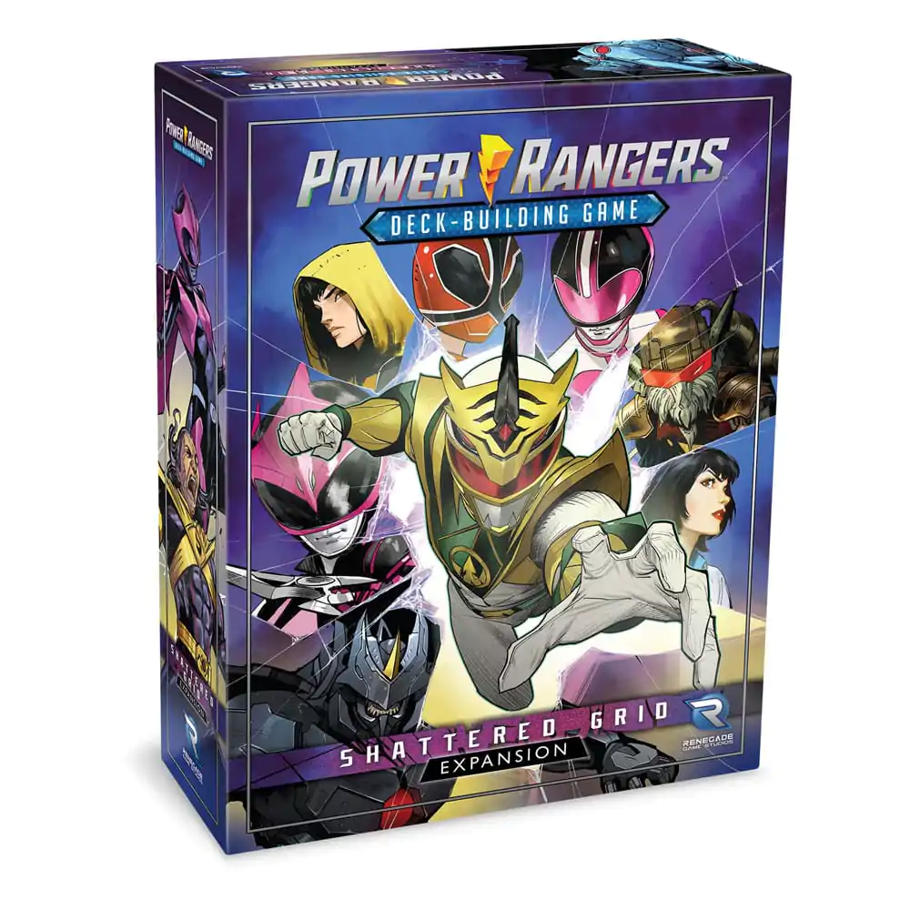 Power Rangers card game Deck-Building Shattered Grid Expansion *English Version* product photo
