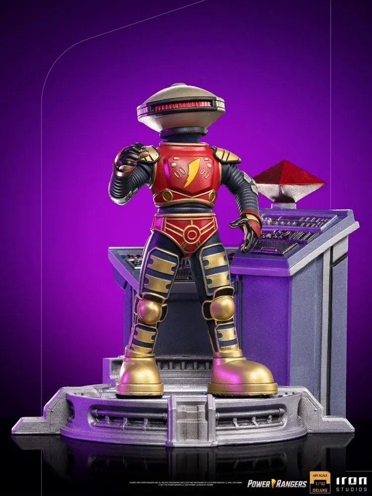 Power Rangers Deluxe Art Scale Statue 1/10 Alpha 5 17 cm product photo