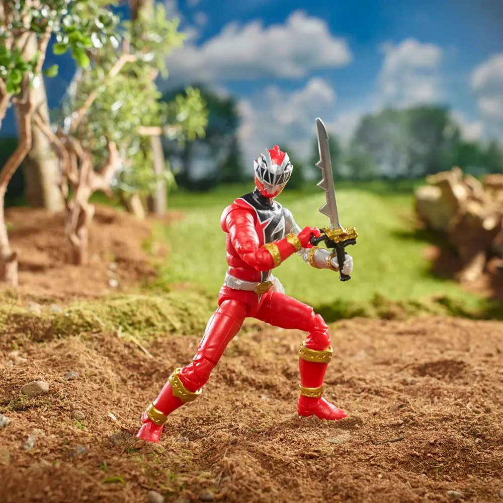 Power Rangers Dino Fury Lightning Collection Action Figure 2022 Red Ranger 15 cm product photo