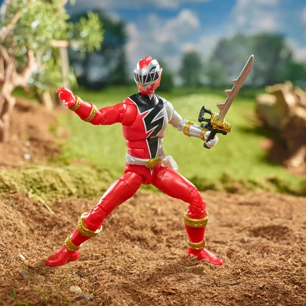 Power Rangers Dino Fury Lightning Collection Action Figure 2022 Red Ranger 15 cm product photo