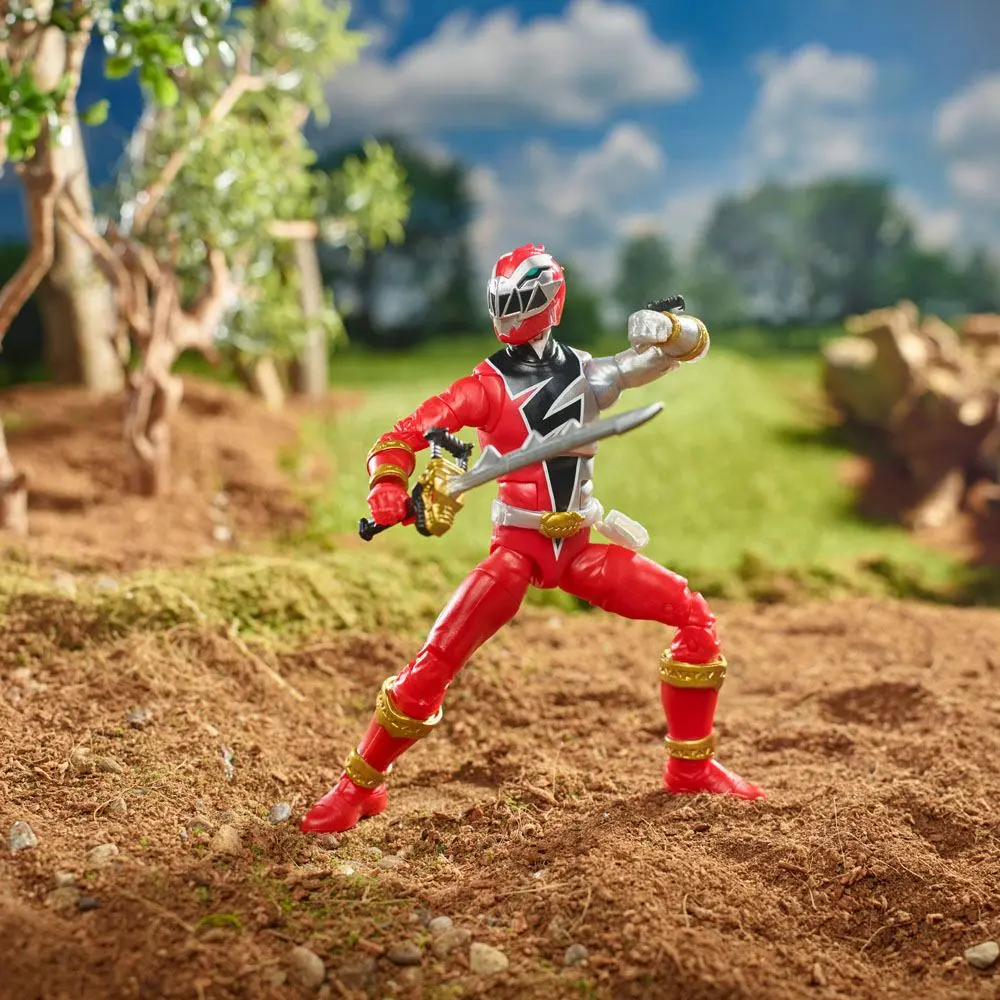Power Rangers Dino Fury Lightning Collection Action Figure 2022 Red Ranger 15 cm product photo