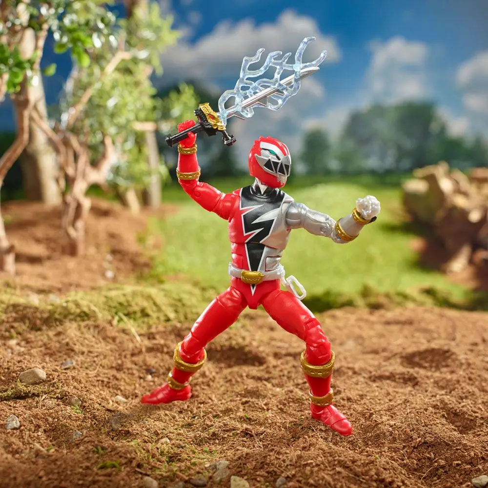 Power Rangers Dino Fury Lightning Collection Action Figure 2022 Red Ranger 15 cm product photo